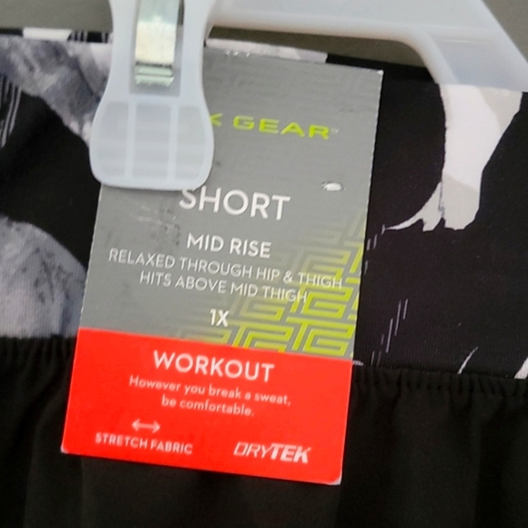 Tek Gear Multipurpose Shorts Activewear Plus Size Women's X1 - Picture 5 of 5